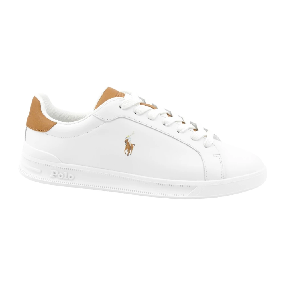 Ralph Lauren Men's White Heritage Court Ii