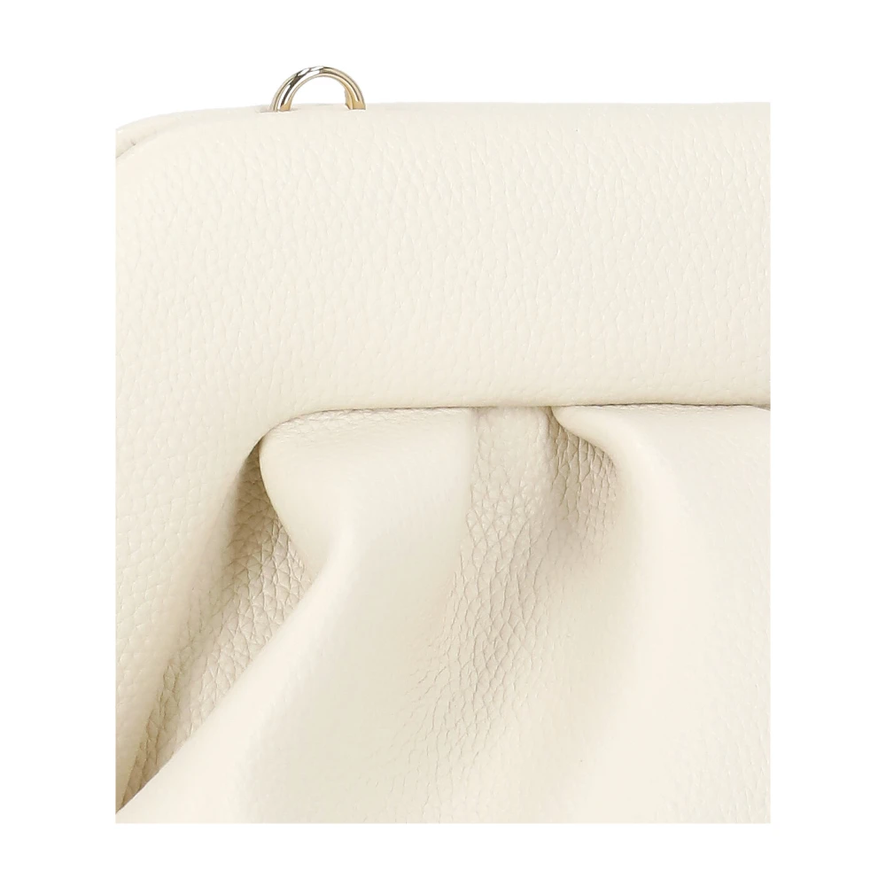 THEMOIRè Vegan leren schoudertas met magnetische sluiting Beige Dames