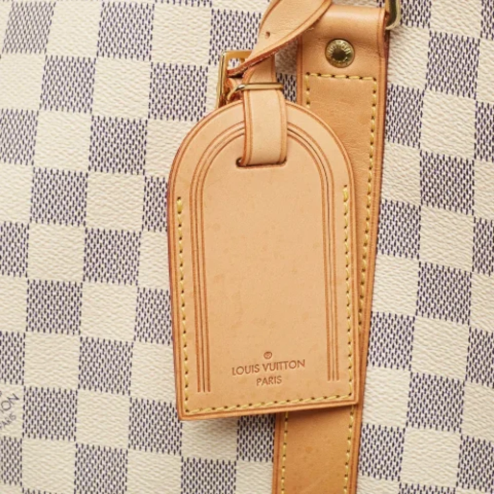 Louis Vuitton Vintage Pre-owned Leather handbags Gray Dames