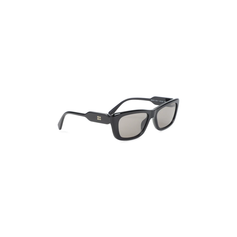 Miu Miu Women's Black Acetate Sunglasses - Sunglasses - 56 Mm - Accessories