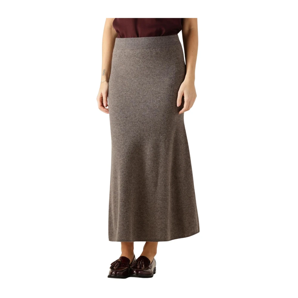 Drykorn Vrouw Bruin Rokken Dames, Xs, Wol, Verese Midi Rok