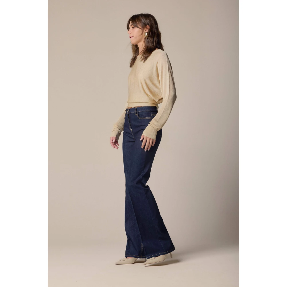 Kocca Boot-cut Jeans Blue Dames