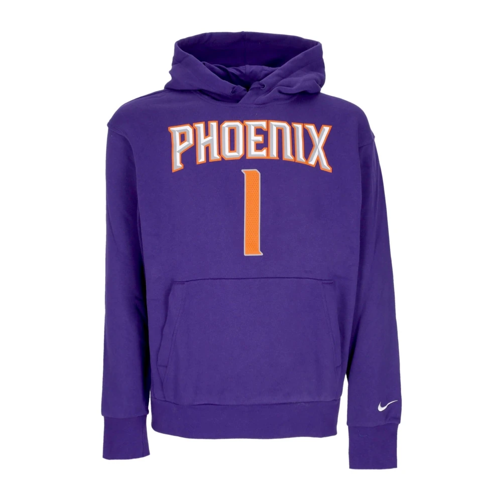 Nike Devin Booker NBA Essential Hoodie Purple Heren
