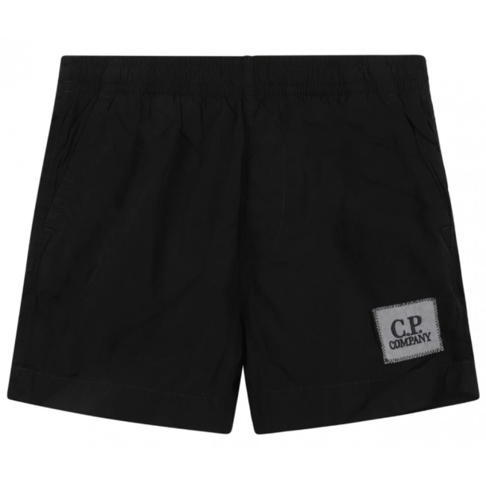 C.p. Company Boys Black Kids Swimming Trunks, 8 Y, Swimming Trunks