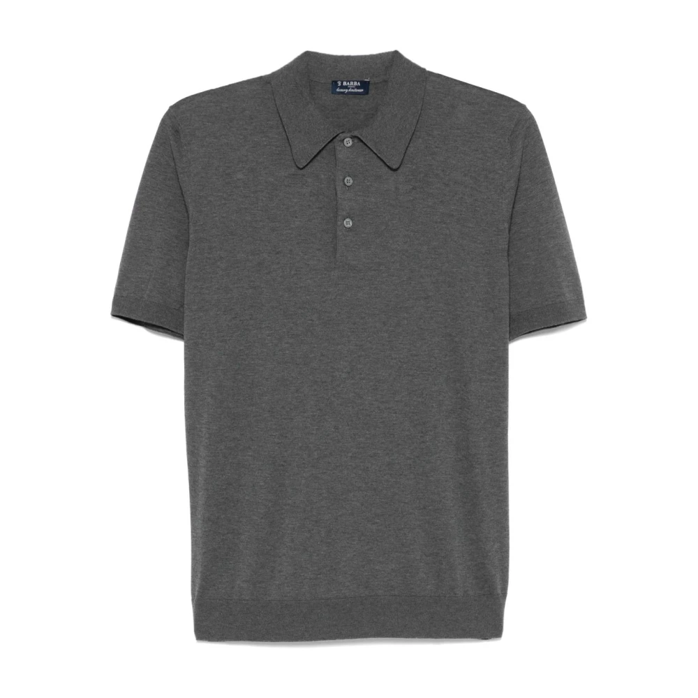 Barba - Tops > Polo Shirts - Gray - Barba - Modalova