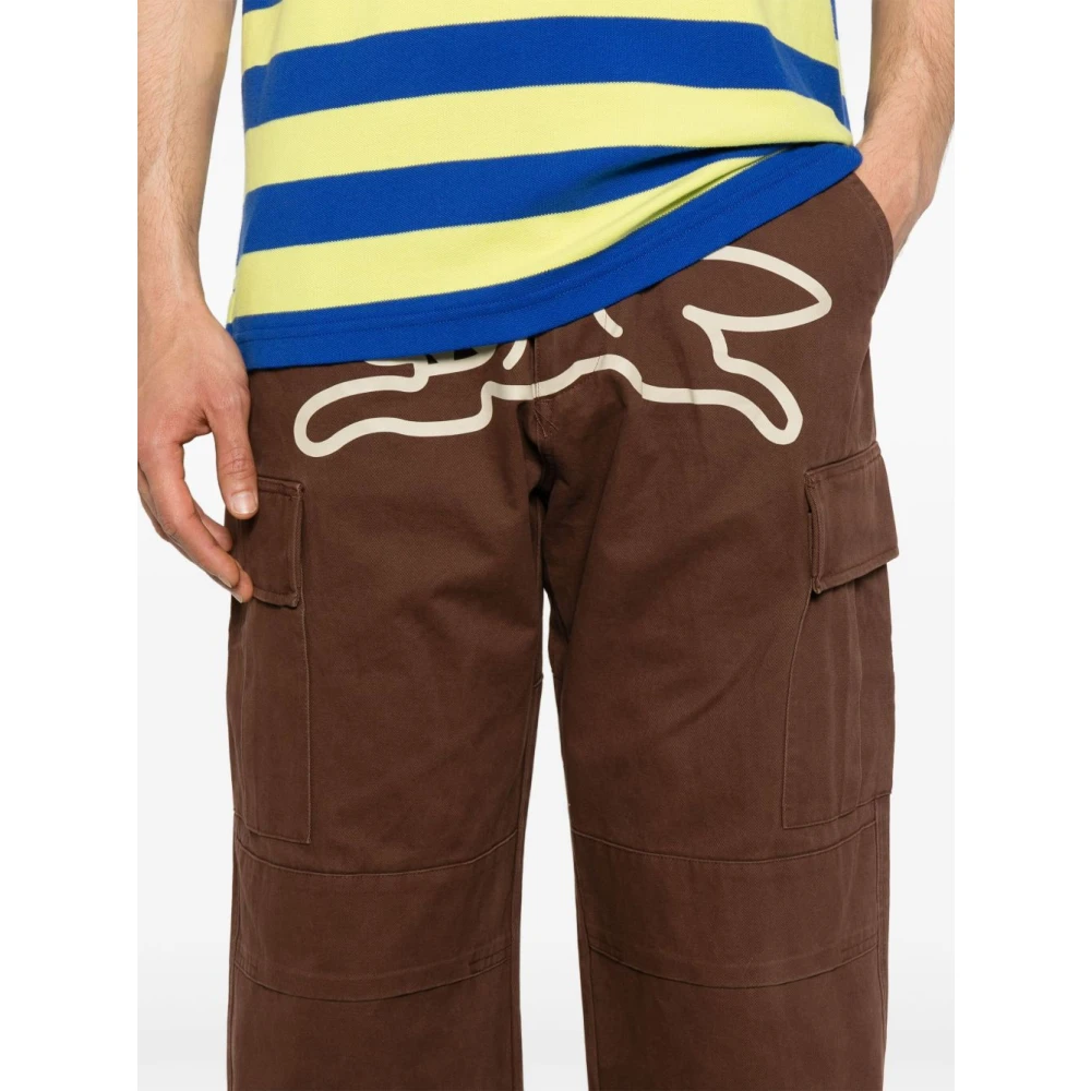 Icecream Bruine Cargo Broek met Riemlussen Brown Heren