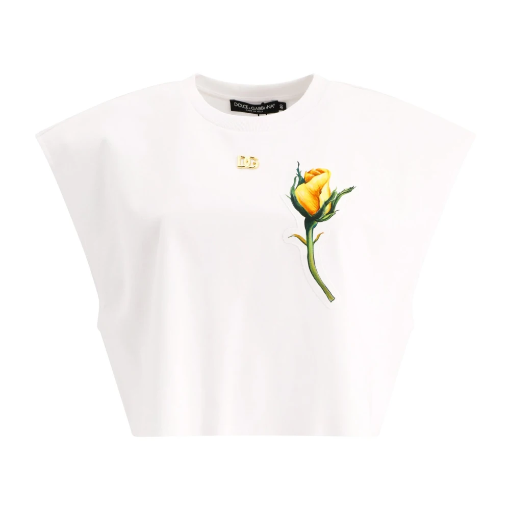 Dolce & Gabbana T-Shirts White Dames