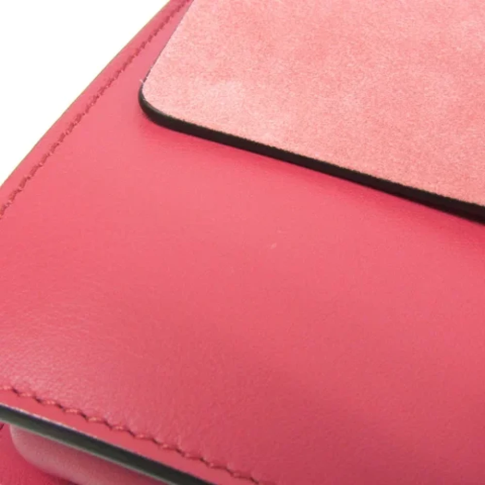 Chloé Pre-owned Leather shoulder-bags Pink Dames