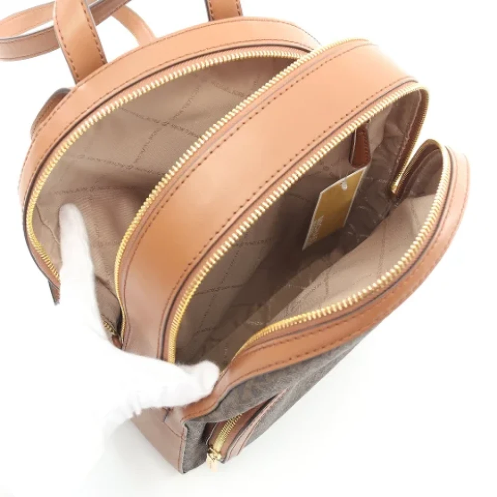 Michael Kors Pre-owned Leather backpacks Black Dames