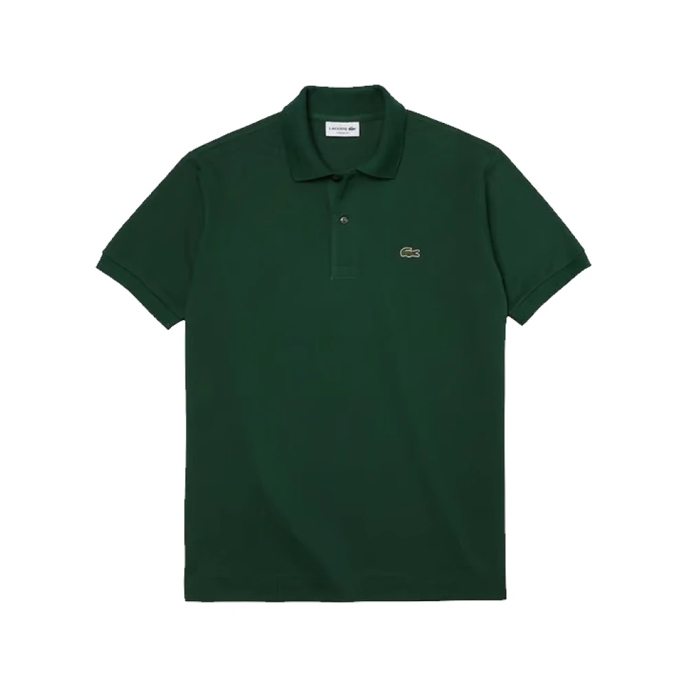 Classic Fit L1212 Croc Logo Polo Shirt Men's Pine/Cotton - Image 11