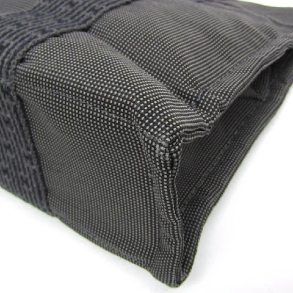 Hermès Vintage Pre-owned Fabric totes Black Dames