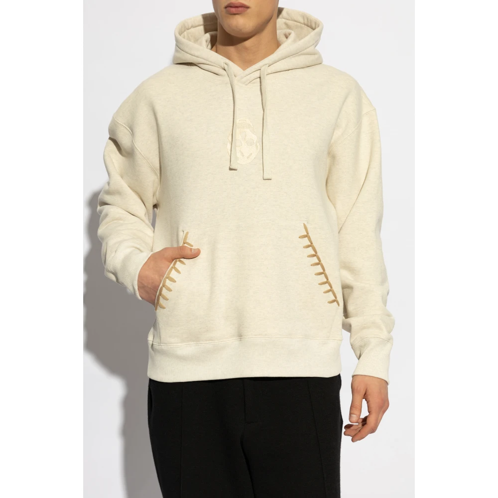 alexander mcqueen Hoodie Beige Heren