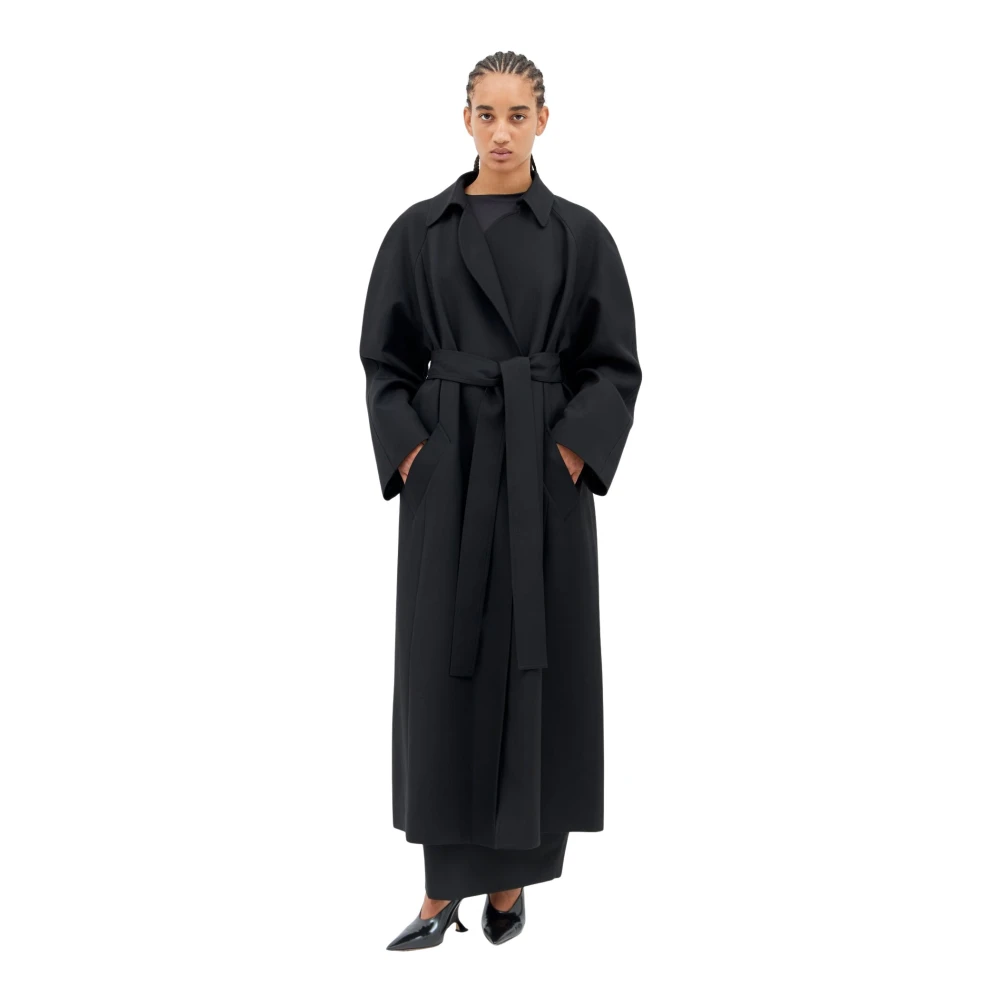 Coats > Belted Coats - - Khaite - Modalova