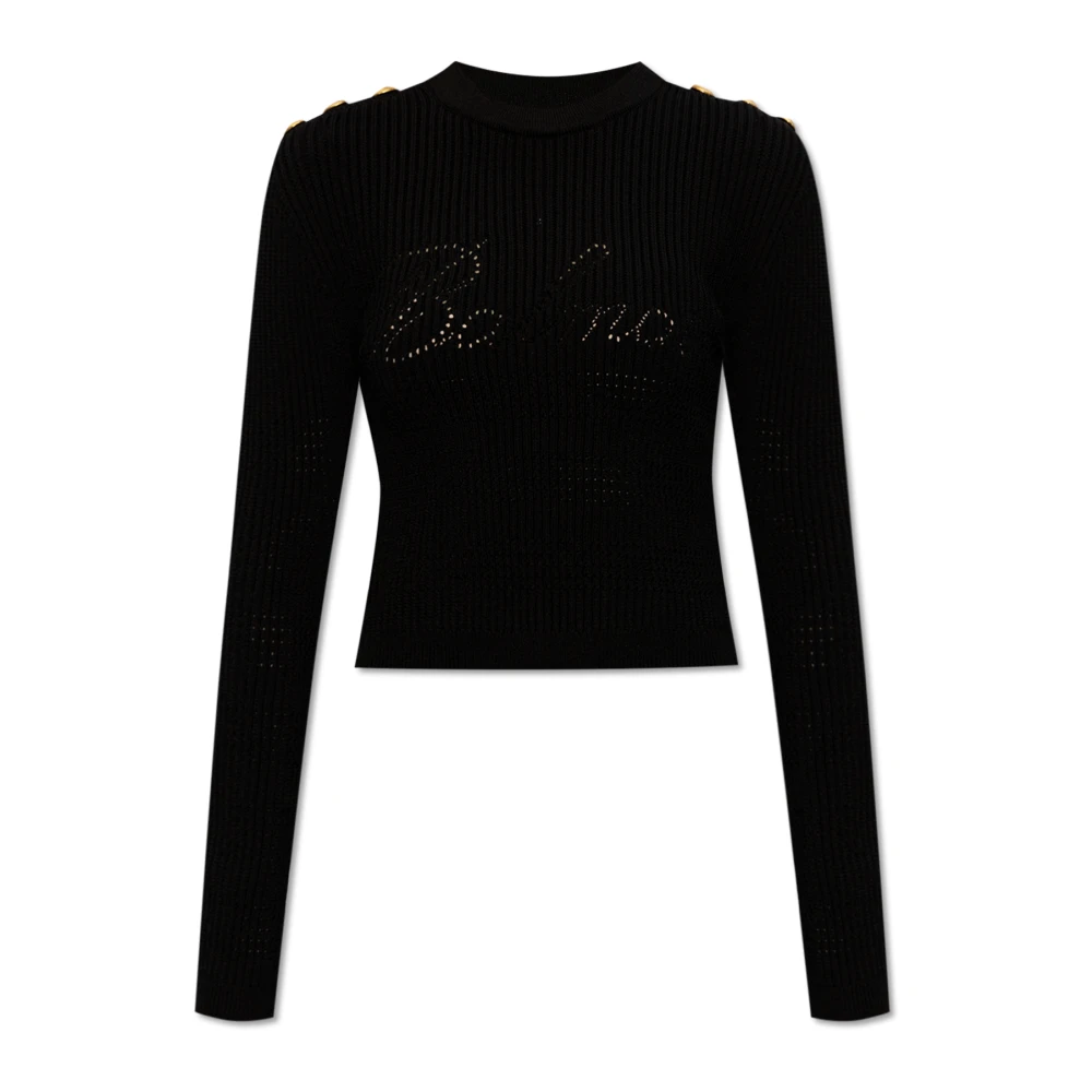 Knitwear > Round-neck Knitwear - - Balmain - Modalova