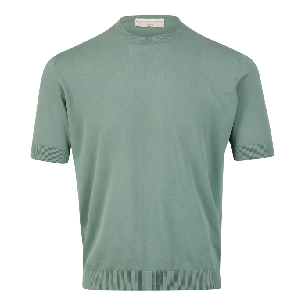 Filippo De Laurentiis t shirts & polo's Gc1Mc Cr14Rv Green Heren
