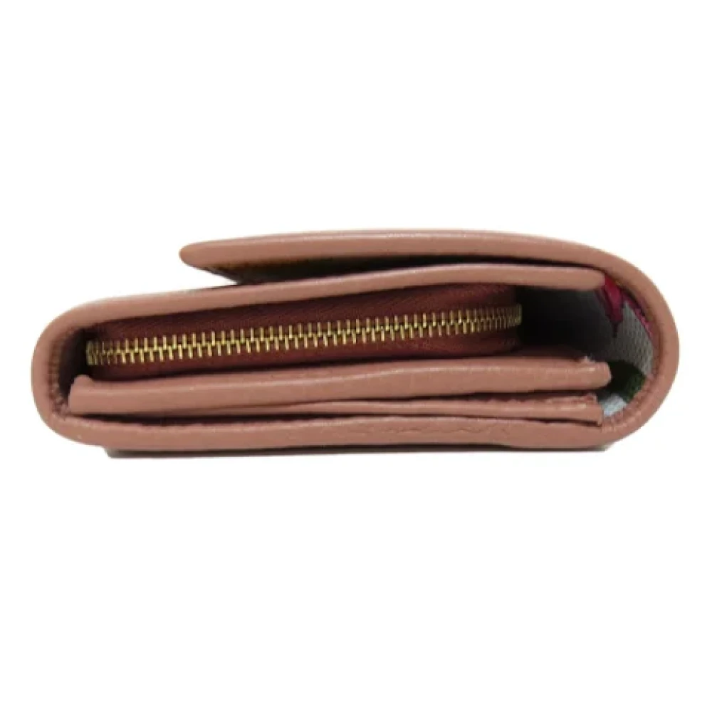 Gucci Vintage Pre-owned Leather wallets Pink Dames