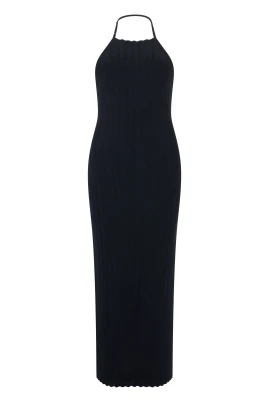 Tablier Knitted Midi Dress