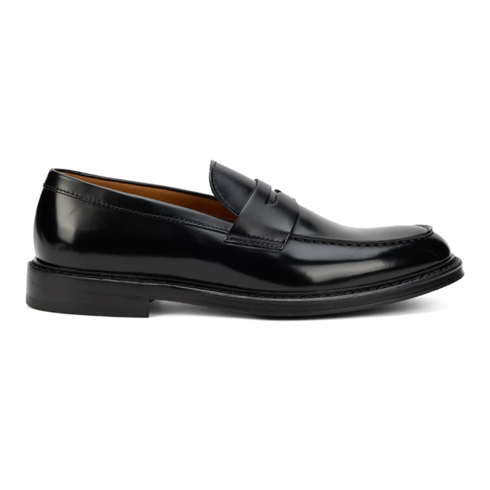 Doucal's Siena Loafer - Male - Loafers - Black - 10 Uk - Shoes