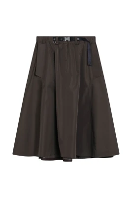Technical Fabric Circle Skirt