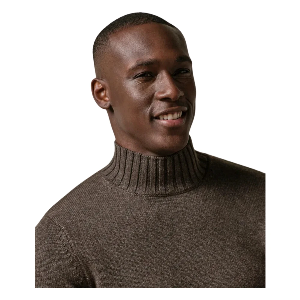 Profuomo Donkerbruine Pullover Sweater Brown Heren