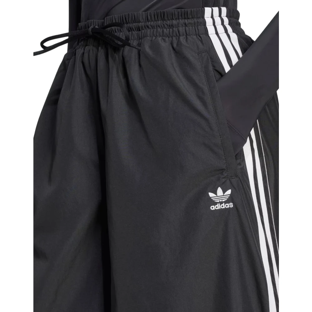 Adidas Casual Elastische Taille Sweatpants Black Dames