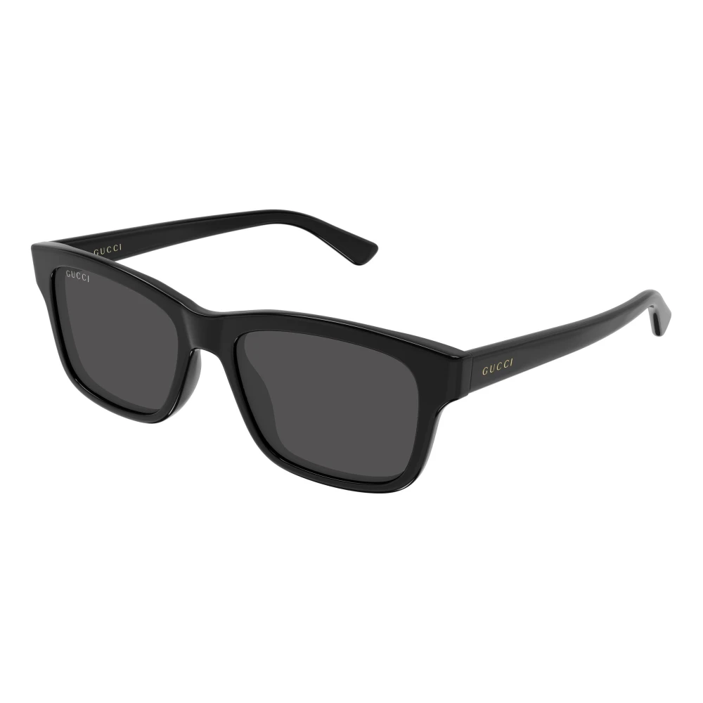 Gucci Rectangular Sunglasses - Male - Sunglasses - Black - 54 Mm - Accessories
