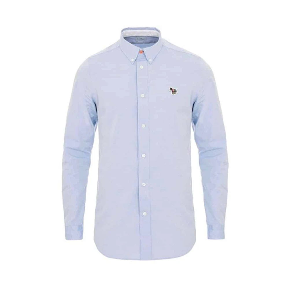 PS By Paul Smith Oxford Overhemd Lichtblauw Blue Heren