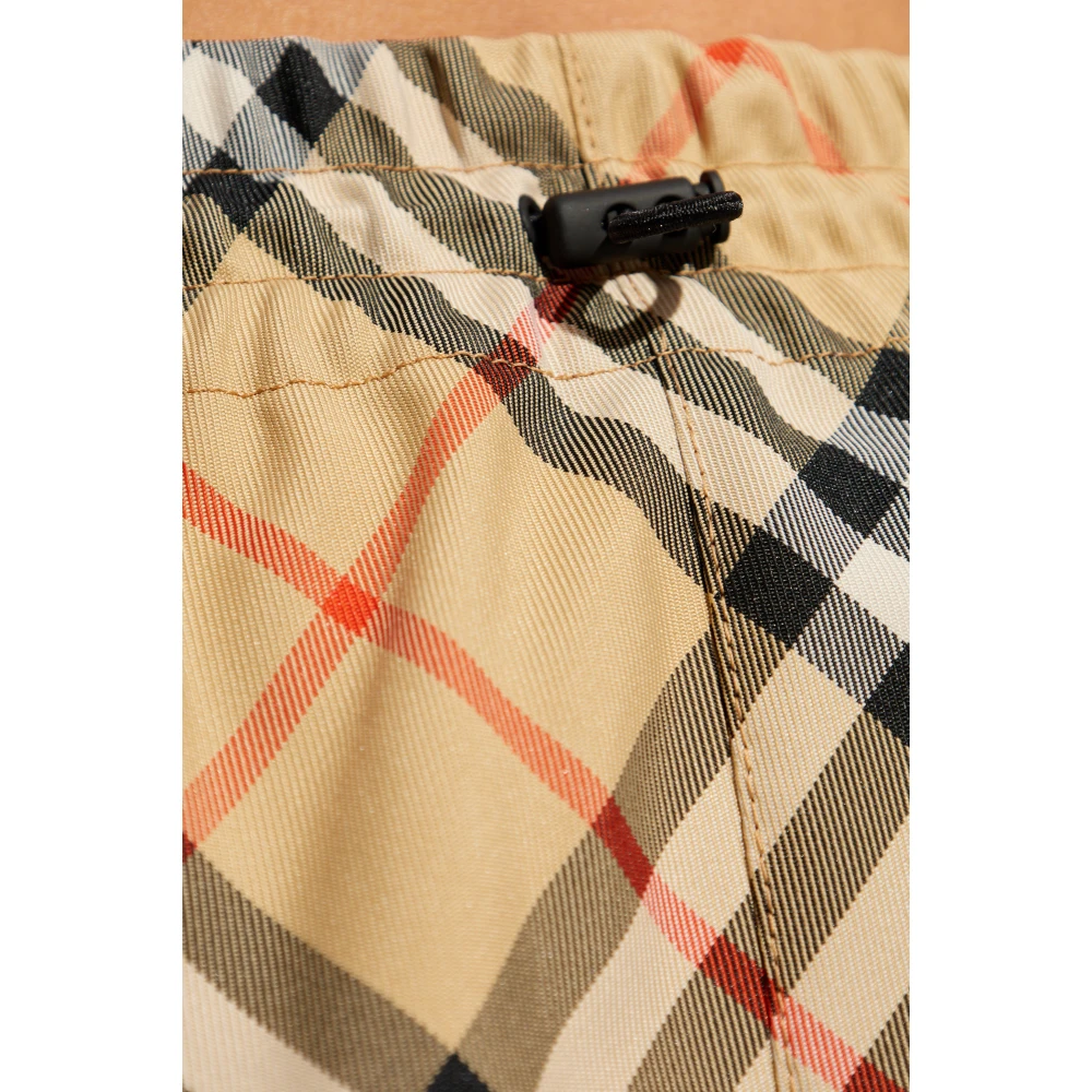 Burberry Geruite shorts Multicolor Dames