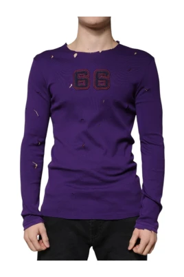 66 Knitwear Distressed Tee