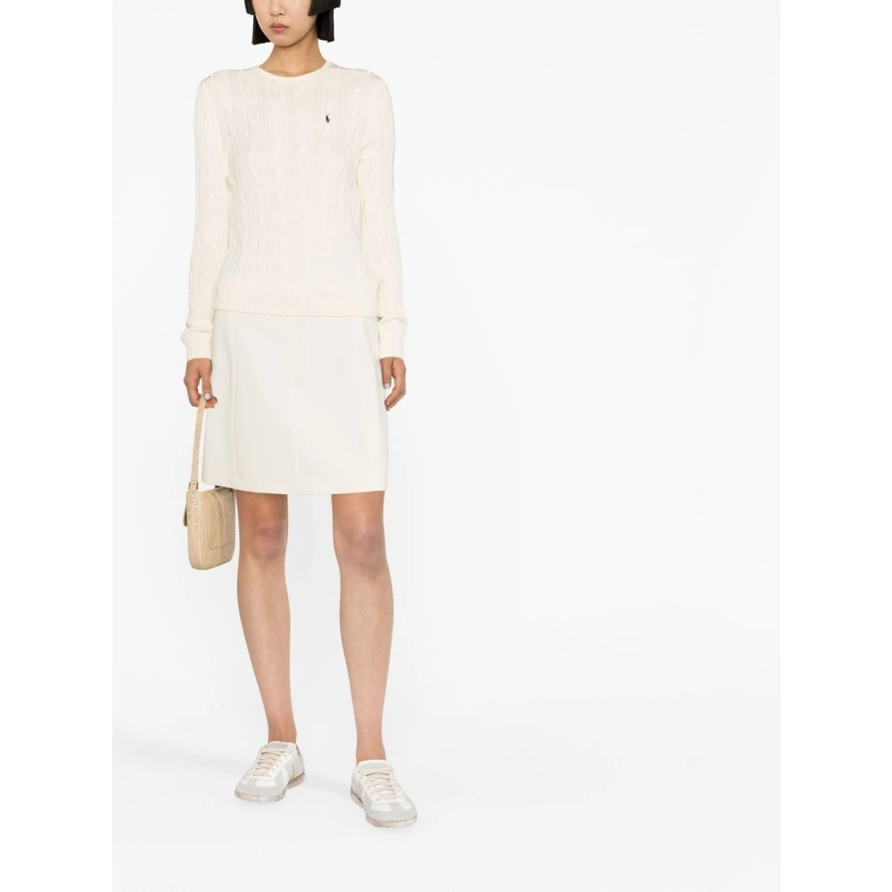 Polo Ralph Lauren Witte Sweater Collectie White Dames