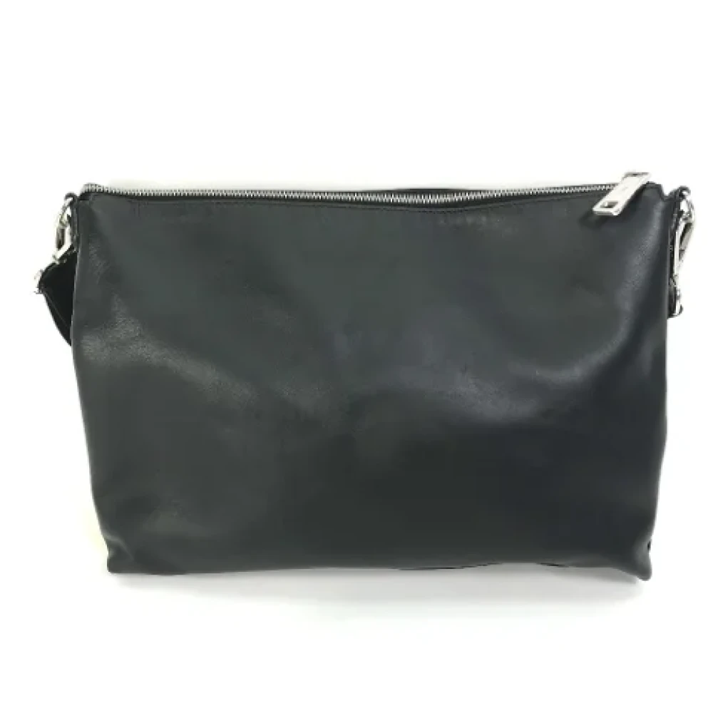 Fendi Vintage Pre-owned Leather fendi-bags Black Dames