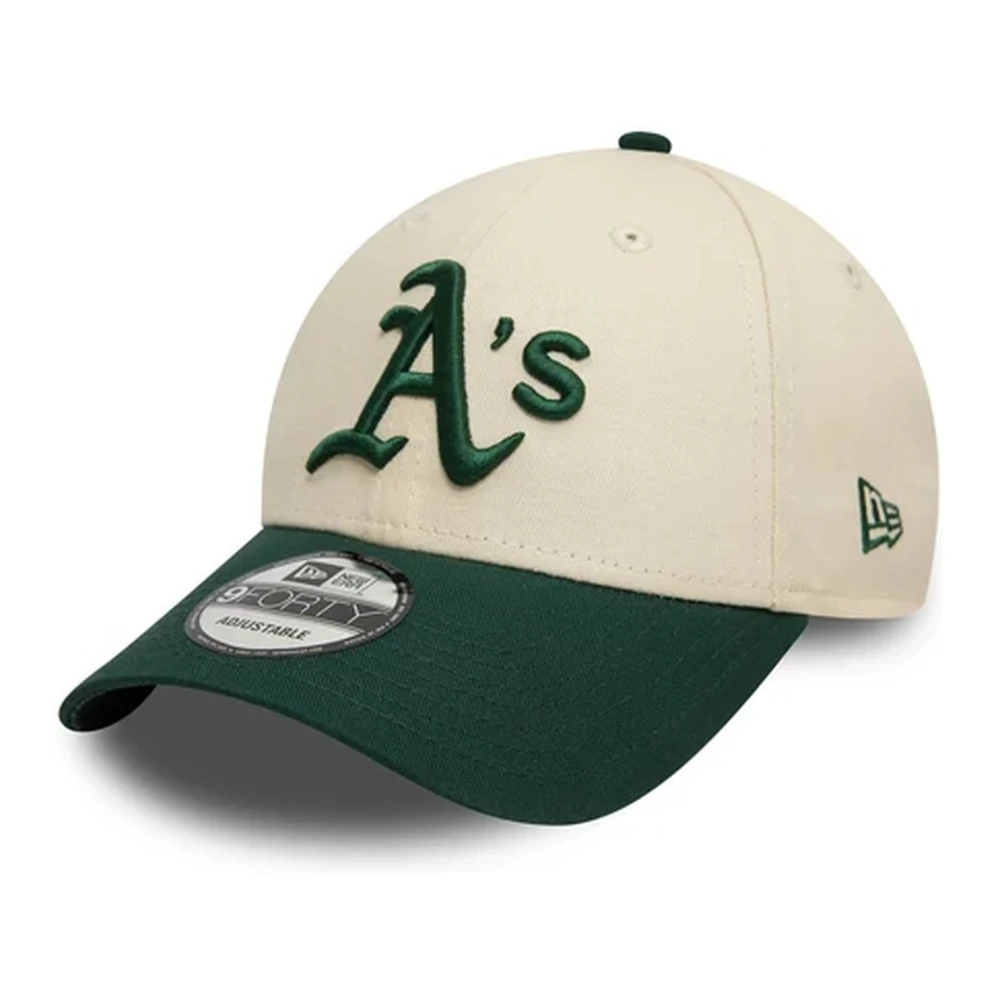 new era Beige Athletics Kleurblok Pet Beige Heren