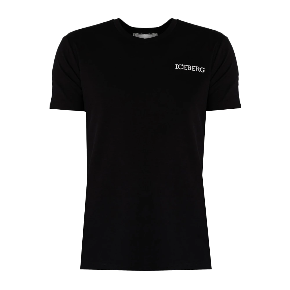 Iceberg - Tops > T-Shirts - Black - Iceberg - Modalova