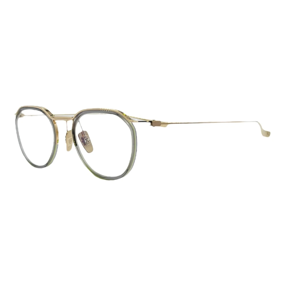 Dita Minimalistische Ronde Lens Optisch Frame Gray Unisex