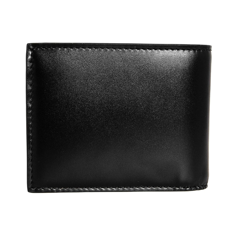Bally Klassieke Leren Portemonnee Black Heren