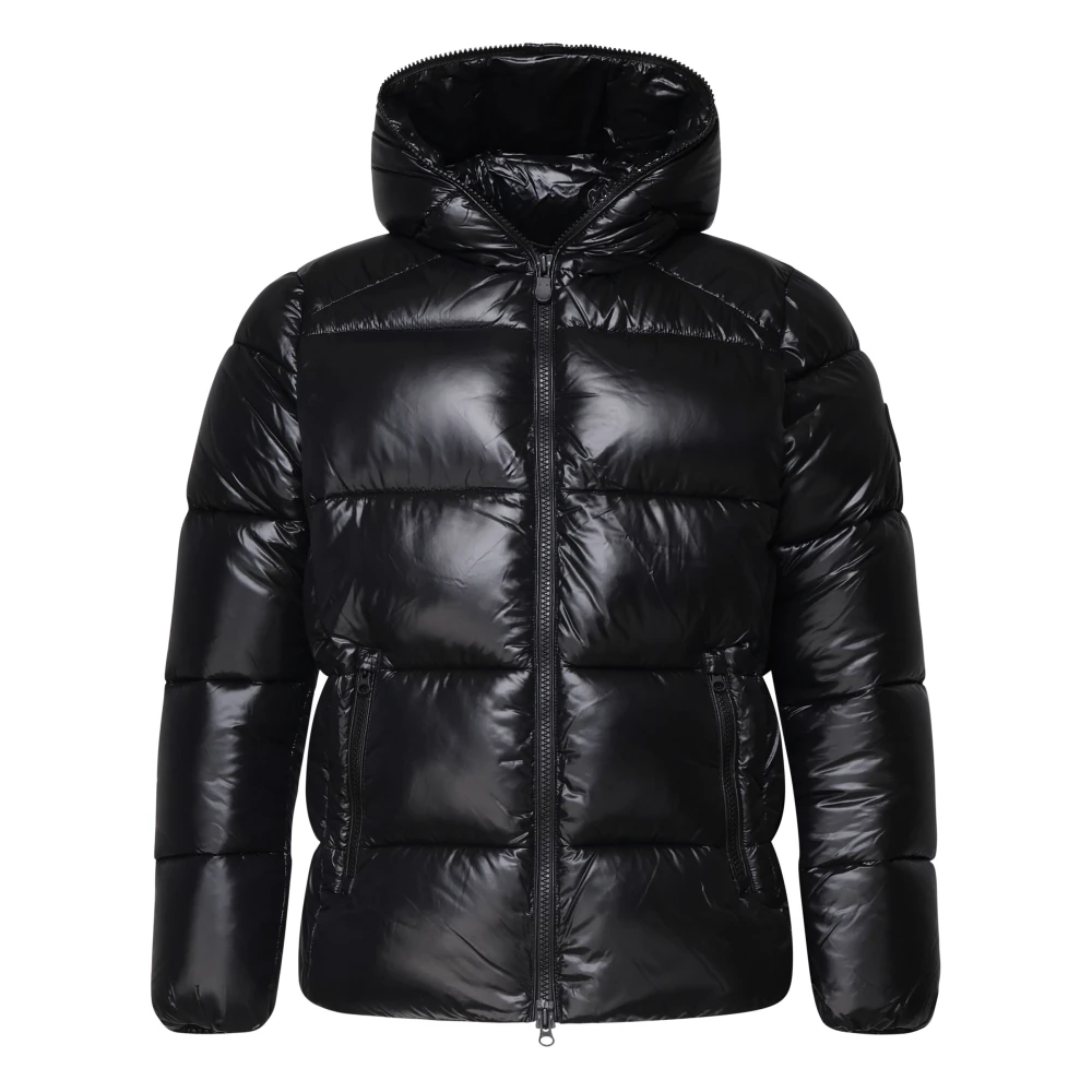 Save The Duck Capuchonjas met trekkoord Black Heren