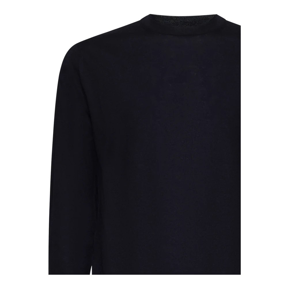 Low Brand Blauwe Sweater Collectie Blue Heren