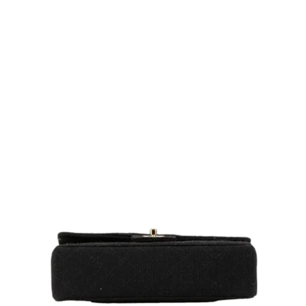 Chanel Vintage Pre-owned Cotton chanel-bags Black Dames