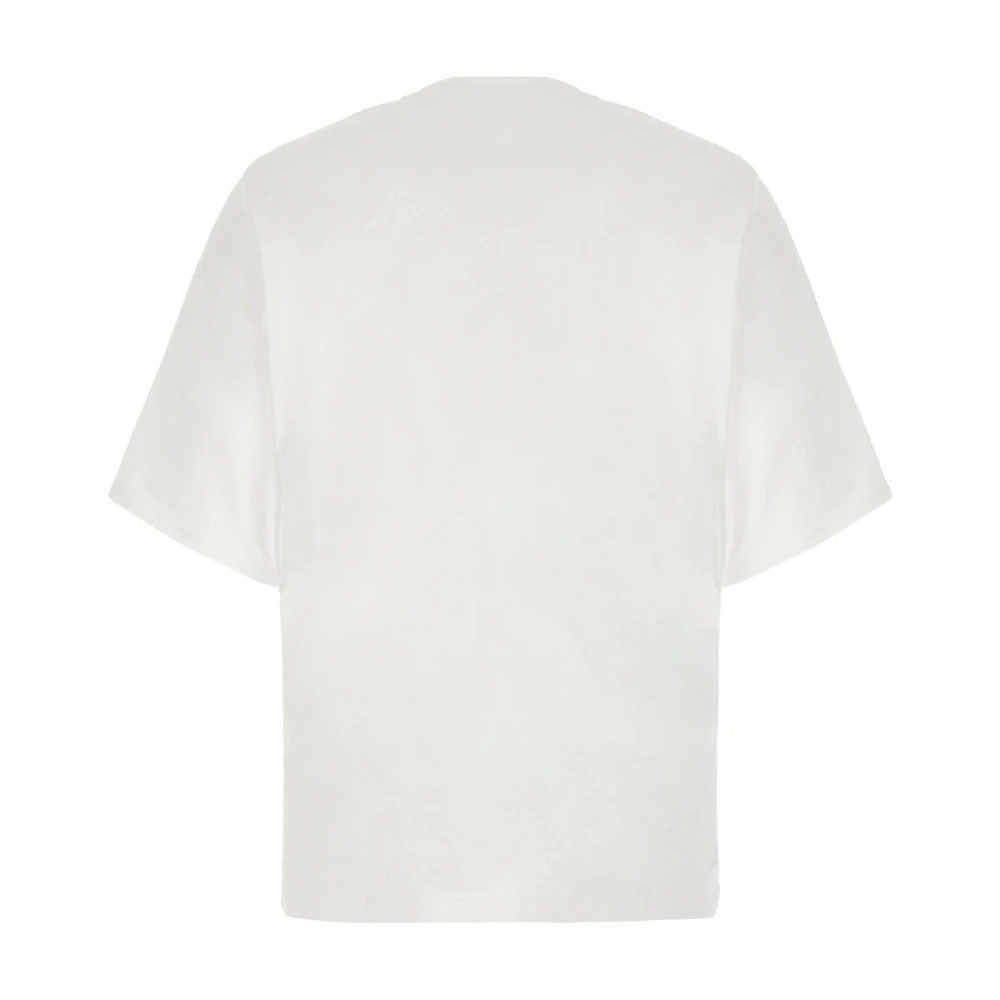 Jil Sander Klassiek T-Shirt White Dames