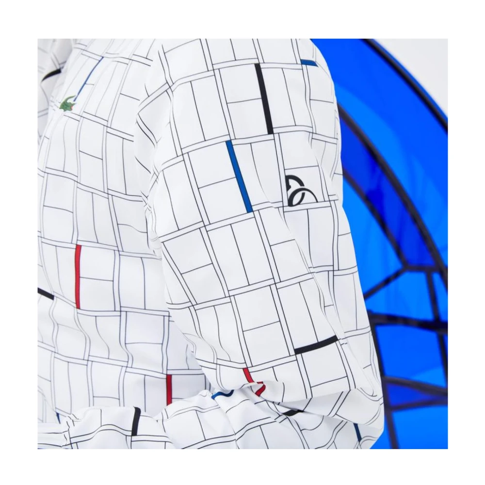 Lacoste Hoodie Trainingspak White Heren