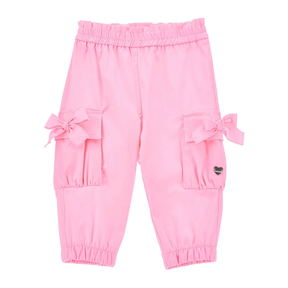 Monnalisa Boys Pink Leggings - Sweatpants - 6 M - Kids