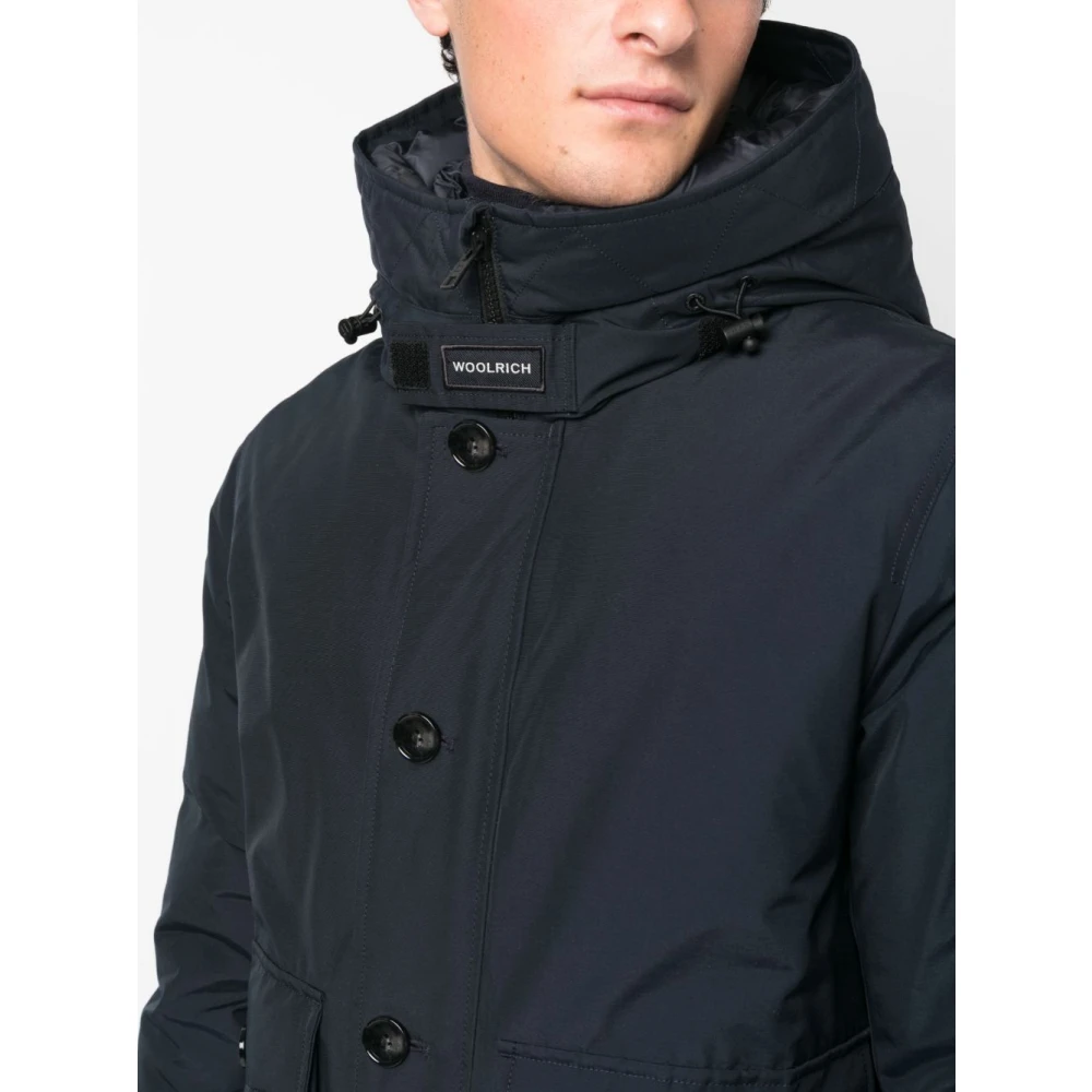 Woolrich Winter Blend Jas Blue Heren