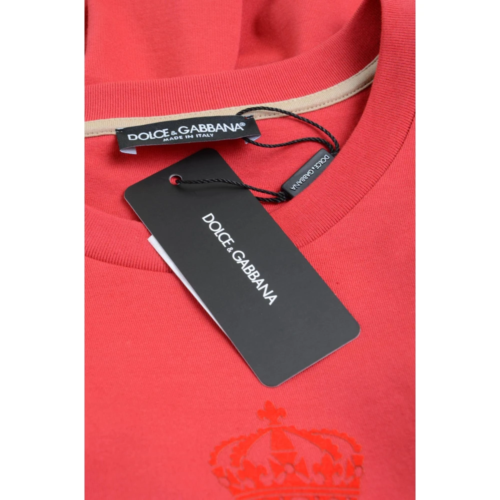 Dolce & Gabbana Heren korte mouw T-shirt Red Heren