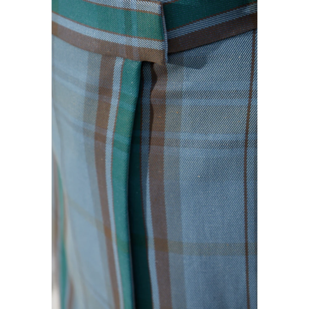 Vivienne Westwood Rok met ruitpatroon Blue Dames