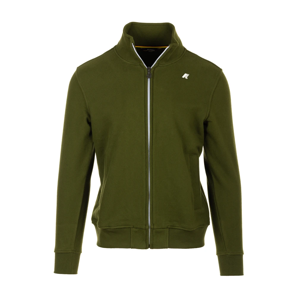 K-way Finn Heavy Fleece Sweaters Green Heren