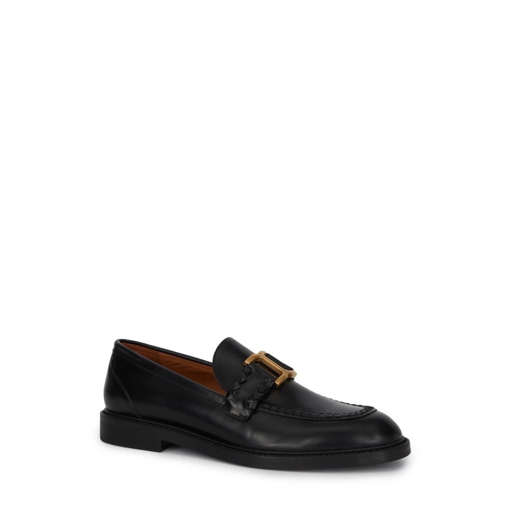 Chloé Stijlvolle Mocassins Black Dames