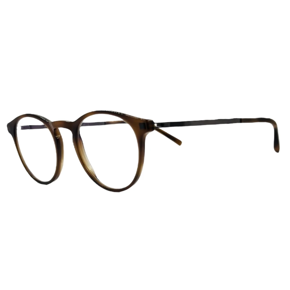 Mykita Retro Ronde Zonnebril Bruin Havana Brown Unisex