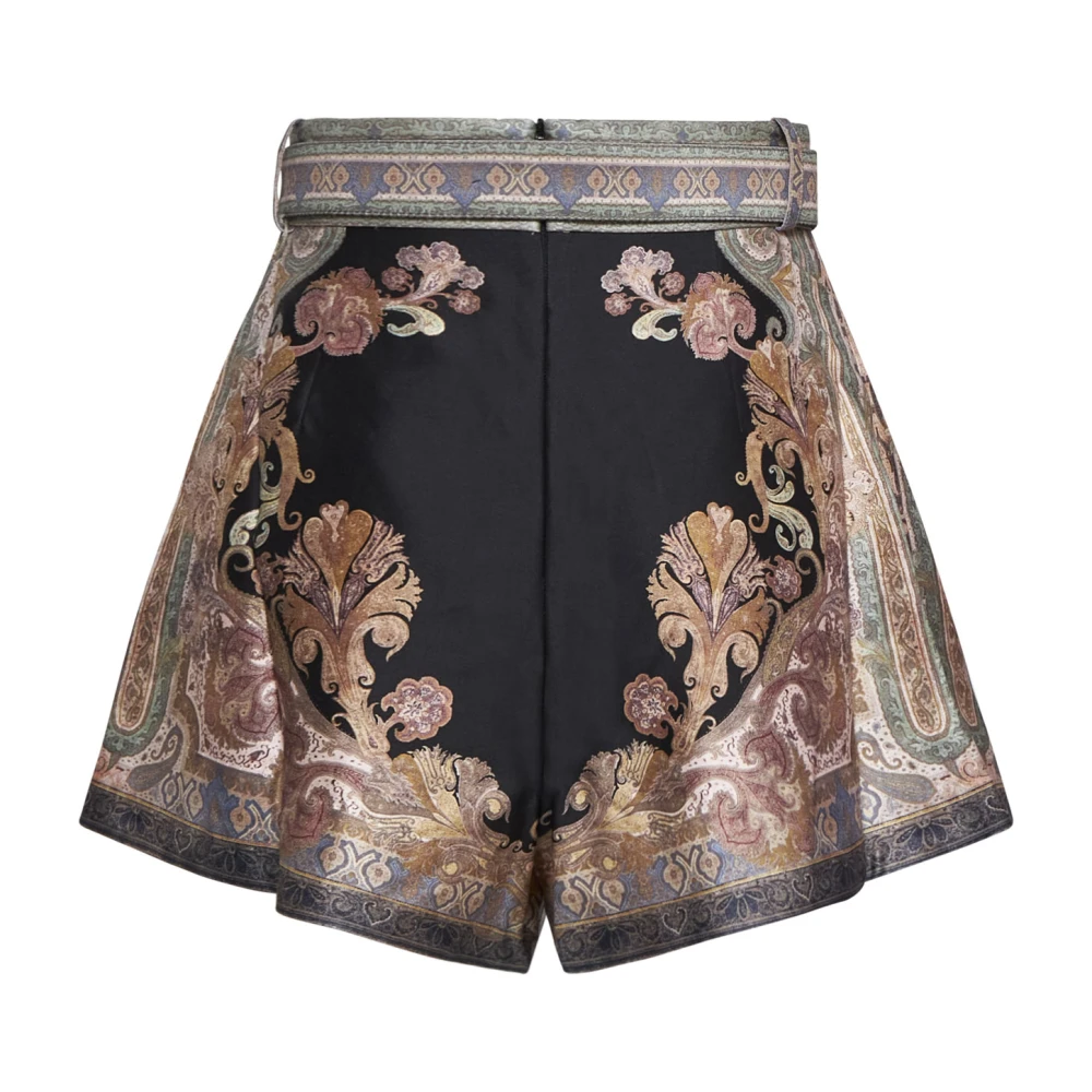 Zimmermann Stijlvolle Shorts voor Vrouwen Black Dames