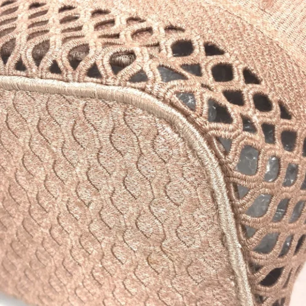 Dior Vintage Pre-owned Fabric dior-bags Pink Dames