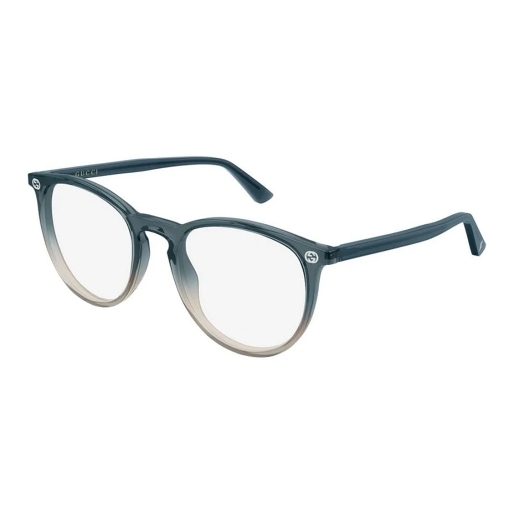 Gucci Women's Gray Glasses, 52 Mm, Pantos Optical Frame